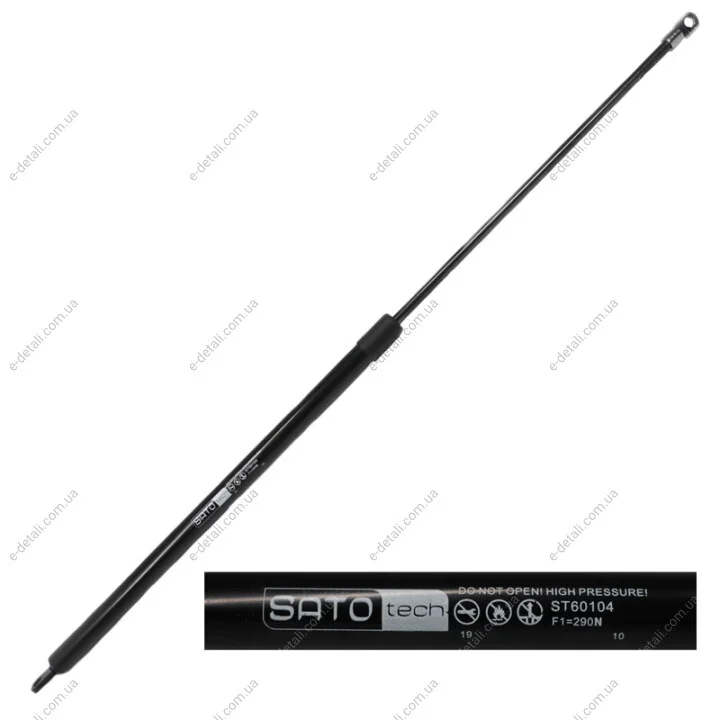 SATO Амортизатор капота, F=310N, L=72.2см, H=30.2см SATO TECH ST60104 (фото 1)