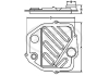 Фільтр АКПП із прокладкою TOYOTA Land Cruiser 4.0 V6 (03-) (SG 1071) SCT Germany SG1071 (фото 3)