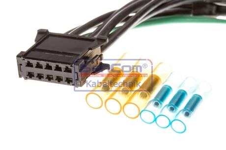 Джгут дротів до резистора обігрівача (270мм кількість контактів: 10 без кришки) RENAULT GRAND SCENIC II MEGANE II SCENIC II 1.4-2.0D 09.02- SenCom 5030110