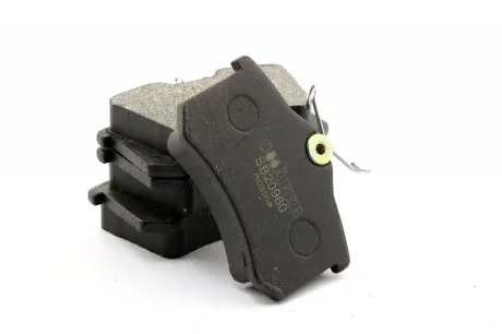 Колодки задние VW Caddy III 04-, Peugeot 308, 07-, Citroen C4, 04-, (87.1x52.8x17.2) SHAFER SB20960