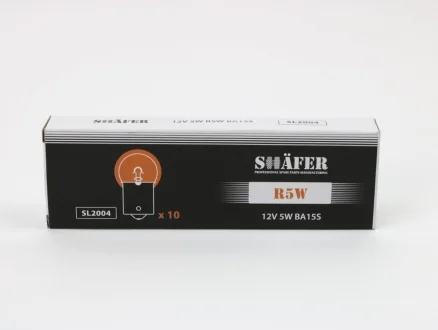 Автолампа Shafer R5W BA15s 5 W SHAFER SL2004