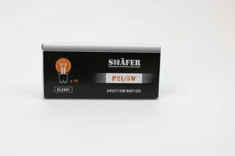 Автолампа Shafer P21/5W BAY15d 21,5 W SHAFER SL2201
