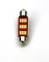Лампа світлодіодна T11 Festoon T11x39 12LEDs canbus (1шт) SHAFER SL4039 (фото 1)