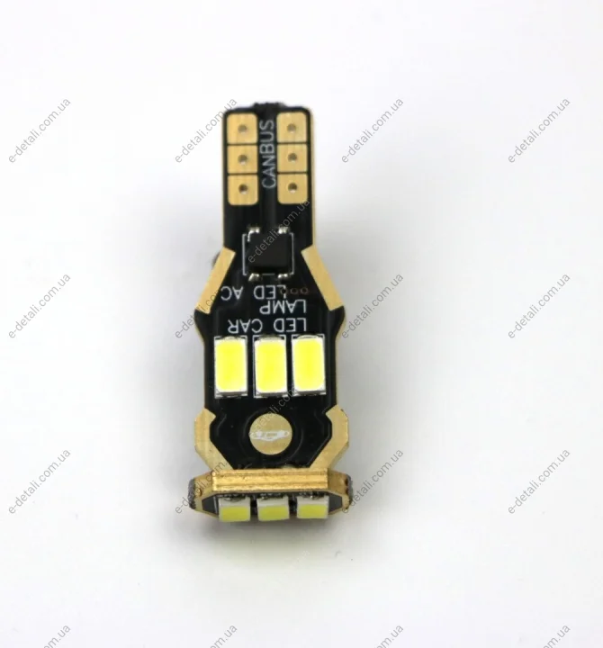 Лампа светодиодная T15 W2.1x9.5D 9LEDs wedge-canbus (1шт) SHAFER SL4315 (фото 1)