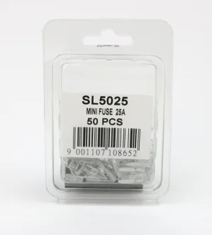 Предохранитель Mini 25A (пластиковая упаковка по 50шт)) SHAFER SL5025