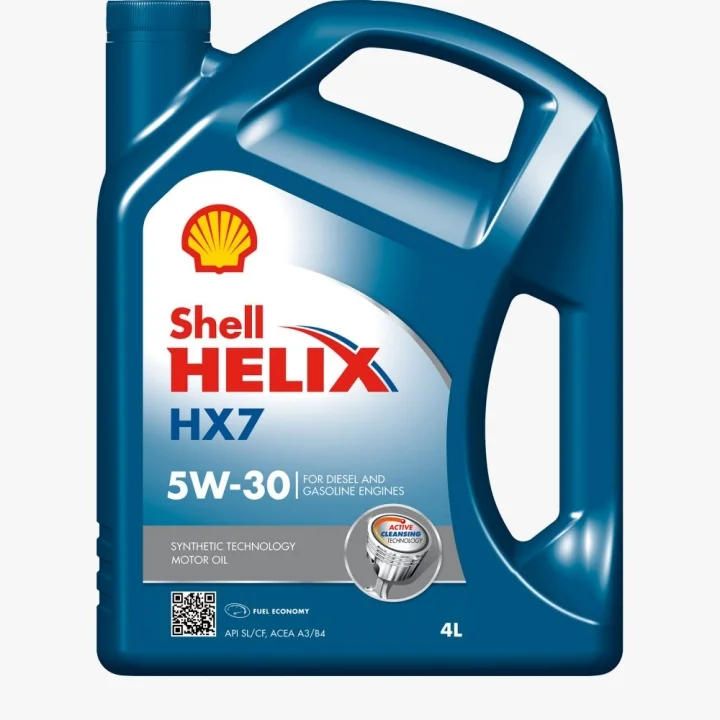 Олія моторна Shell Helix HX7 5W-30 (4 л) SHELL 550040004 (фото 1)