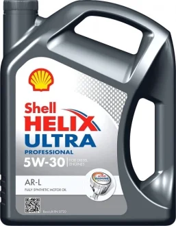 Масло моторное Shell Hellix Ultra Professional AR-L 5W-30 (5 л) SHELL 550040192