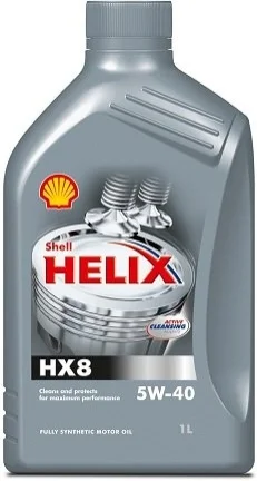 Масло моторное Shell Helix HX8 Synthetic 5W-40 (1 л) SHELL 550040420 (фото 1)