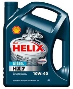 Масло моторное Shell Helix HX7 Diesel 10W-40 (4 л) SHELL 550040425 (фото 1)