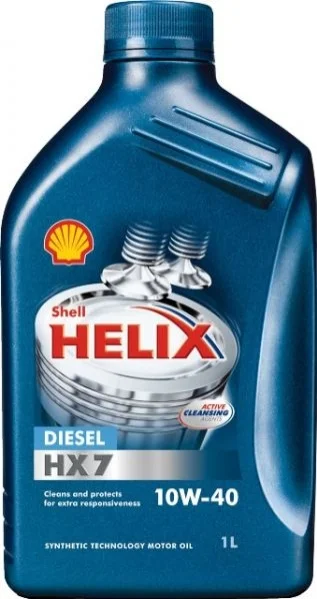 Масло моторное Shell Helix HX7 Diesel 10W-40 (1 л) SHELL 550040427 (фото 1)