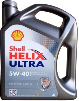 Масло моторное Shell Helix Ultra 5W-40 (4 л) SHELL 550040562
