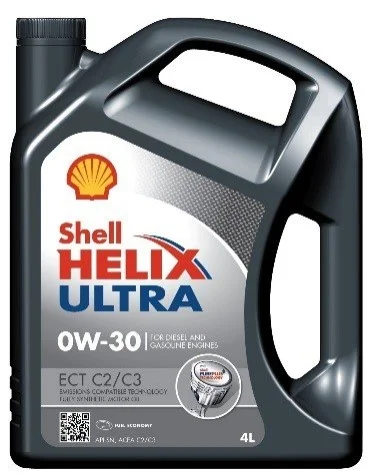 Масло моторное Shell Helix Ultra ECT С2/С3 0W-30 (4 л) SHELL 550042353 (фото 1)