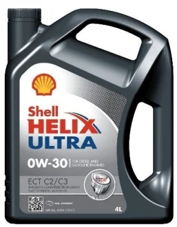 Масло моторное Shell Helix Ultra ECT С2/С3 0W-30 (4 л) SHELL 550042353