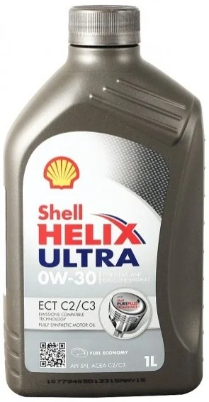Масло моторное shell helix ultra ect c2/c3 0w-30 (синтетическое SHELL 550042390 (фото 1)