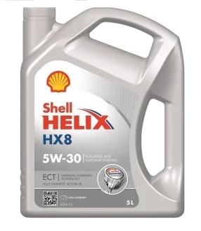 Масло моторное Shell Helix HX8 ECT 5W-30 (5 л) SHELL 550048100