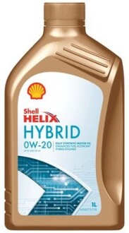 1л Helix Ultra Hybrid 0W-20 олива моторна (API SP ILSAC GF-6A) SHELL 550056722