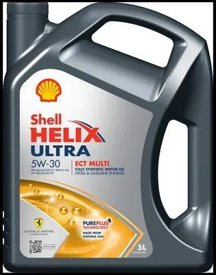 Олива моторна Helix Ultra ECT MULTI 5W-30 (Каністра 5л) SHELL 550058158 (фото 1)