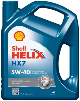 Олива моторна Helix HX7 SAE 5W-40 API SP/CF ACEA A3/B4 VW 502.00/505.00 MB 229.3 RN 0700/0710 4л (4шт уп) SHELL 550070319