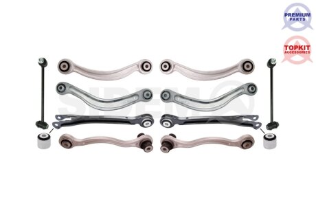 DB К-кт важелі підвіски C-CLASS (W204) C 180 CDI (204.000) 10-14 SIDEM 490178