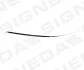 Молдінг бампера MERCEDES BENZ (C-KL W204), 07 - 11 Signeda PBZ04063MAL (фото 1)