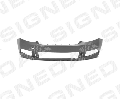 Бампер передній SKODA FABIA, 14 - Signeda PSD04025BA