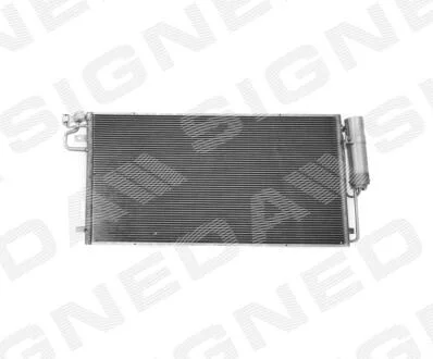 Радіатор кондиціонера FORD FUSION, 17 - 19 Signeda RC30041