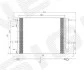 Радиатор кондиционера FORD FUSION, 13 - 17 Signeda RC4214 (фото 1)