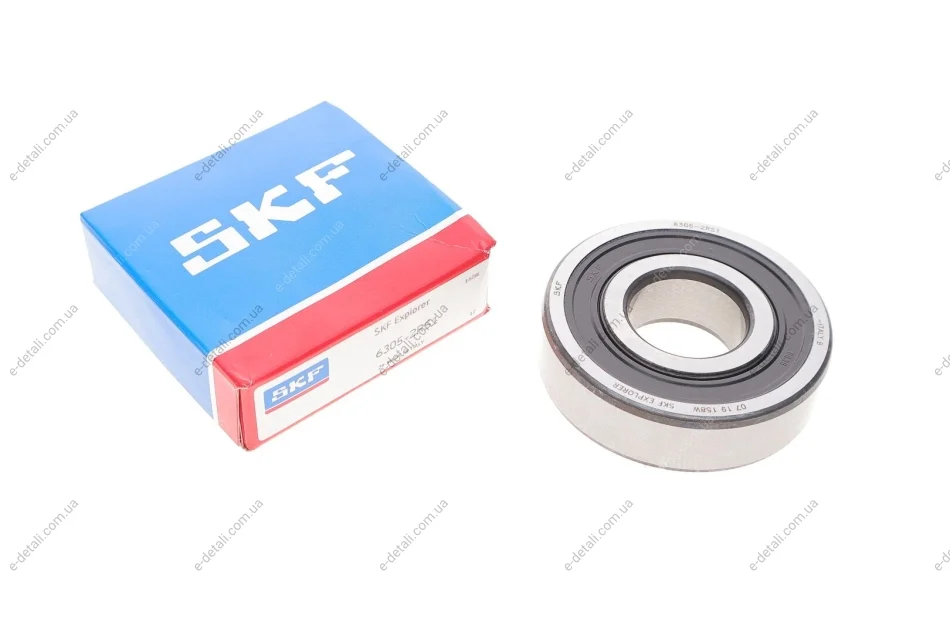 Подшипник (25x62x17) SKF 6305-2RS1 (фото 1)