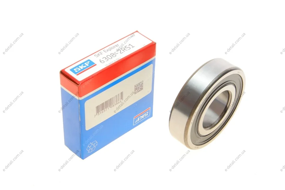 Подшипник (40x90x23) SKF 6308-2RS1 (фото 1)