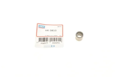 Подшипник стартера игольчатый (8x12x10) SKF HK 0810