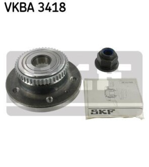 Подшипник колеса, комплект SKF VKBA3418