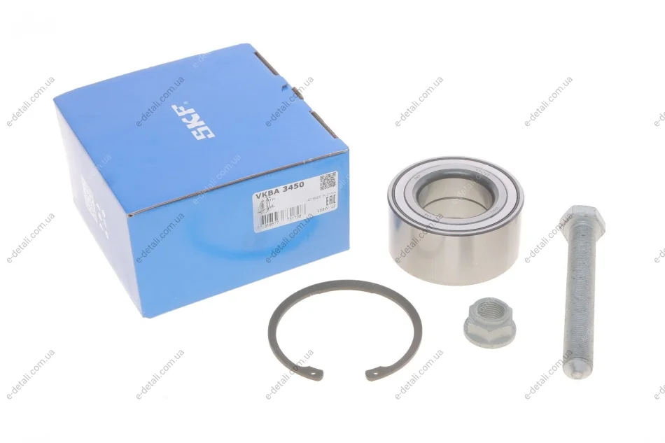 Подшипник ступицы (задней) VW Sharan 95-10/Ford Galaxy 95-06 (43x80x38) (к-кт) SKF VKBA 3450 (фото 1)