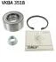 DB підшипник передн. ступ. W210 4-Matic 96- SKF VKBA 3518 (фото 1)