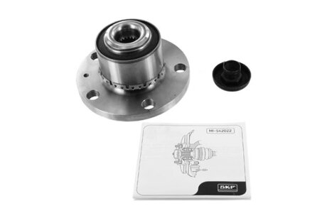 VW маточина колеса передн. (з підшипником) Polo 1,2 01-04SKODA Fabia 1,0 99-03 SEAT Ibiza 1,2 12V 02-03 SKF VKBA 3568