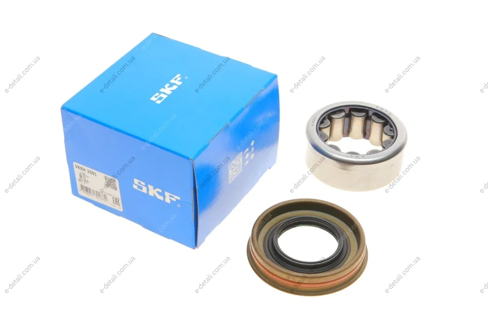 Підшипник маточини (задньої) Ford Transit 00-06 (43.5x76x30.6) (з сальником) SKF VKBA 3591 (фото 1)
