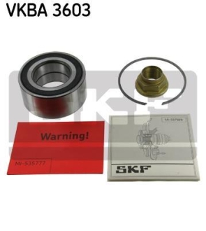 Підшипник колеса,комплект SKF VKBA 3603