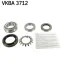 Підшипник маточини (задньої) Hyundai H100 93-00 (39.7x73x19.4/22.1) (к-кт) SKF VKBA 3712 (фото 1)