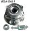 Підшипник колеса,комплект SKF VKBA6566F (фото 1)