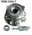 Підшипник колеса,комплект SKF VKBA6566F (фото 1)