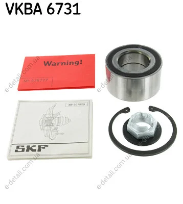 Подшипник ступицы (передней) Ford Connect 02- (39x74x39) (+ABS) SKF VKBA 6731 (фото 1)