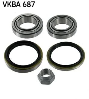 FORD підшипник передн.ступ.Escort 80-90 SKF VKBA 687