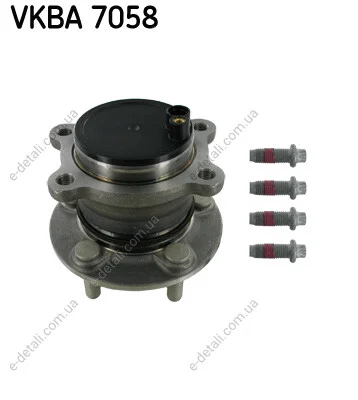 Подшипник ступицы (задней) Ford Connect 13- SKF VKBA7058 (фото 1)