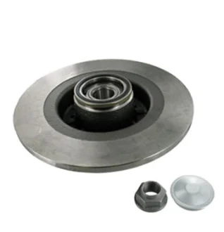 Диск тормозной (задний) Renault Laguna II/Scenic II 01-08 (274x11) (+ABS) (с подшипником) SKF VKBD 1007
