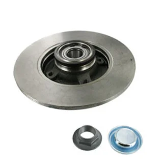 Диск тормозной (задний) Citroen C3 09-/C4/Peugeot 307/207 04-/208 12- (249х9) (+ABS) (с подшипником) SKF VKBD 1012