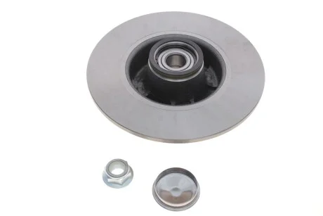 Диск тормозной (задний) Renault Megane II 03- (240х8) (+ABS) (с подшипником) SKF VKBD 1015