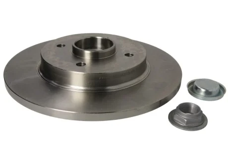 Диск тормозной (задний) Citroen Berlingo/Peugeot Partner 08- (267.7х12) (+ABS) (с подшипником) SKF VKBD 1016