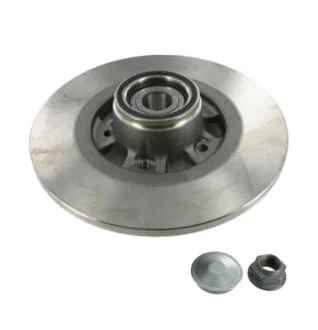 Диск тормозной (задний) Renault Kangoo 08- (274х11) (+ABS) (с подшипником) SKF VKBD 1018