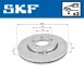 Диск гальмівний перед. (вентил.) SKODA Fabia AUDI A3 VW Golf 4(256*22) SKF VKBD 80003 V2 (фото 1)