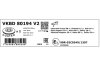 CHEVROLET диск гальм. передн.Cruze 1.6 09-, OPEL Astra j SKF VKBD 80194 V2 (фото 2)