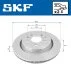 OPEL гальмівний диск задн. VECTRA C 02- SKF VKBD 90370 V2 (фото 1)